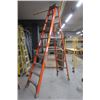 Image 1 : (G23) ESCABEAU 10' LOUISVILLE ORANGE