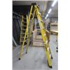 Image 1 : (G24)ESCABEAU 8' FEATHERLITE JAUNE