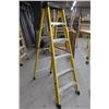Image 1 : (G25) ESCABEAU 6' FEATHERLITE JAUNE