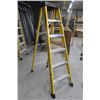 Image 1 : (G25) ESCABEAU 6' FEATHERLITE JAUNE