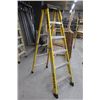 Image 1 : (G25) ESCABEAU 6' FEATHERLITE JAUNE