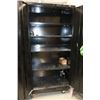 Image 2 : CABINET EN MÉTAL MOBILE 4-ÉTAGÈRES 36"x18"x77.5" NOIR SANS CLE