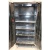 Image 2 : CABINET EN MÉTAL MOBILE 4-ÉTAGÈRES 36"x18"x77.5" NOIR SANS CLE