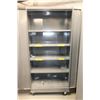 Image 2 : CABINET EN MÉTAL MOBILE 4-ÉTAGÈRES 36"x18"x77.5" GRIS SANS CLE