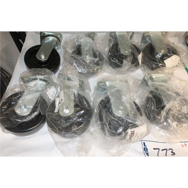 ROUE PIVOTANTES 6" dia