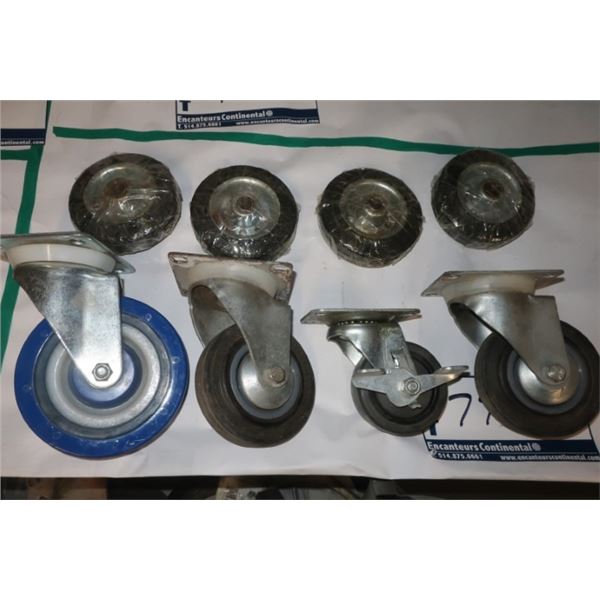 LOT DE 8 ROUES ASST