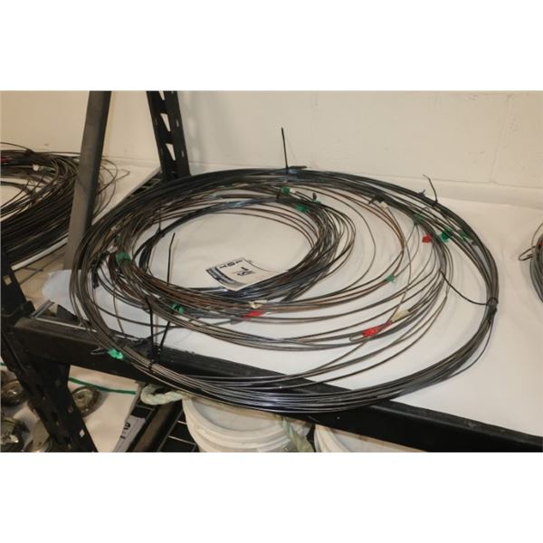 LOT:10 FILS DE TIRAGE EN ACIER ASST