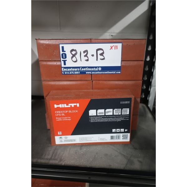 BRIQUE COUP-FEU HILTI CFS-BL