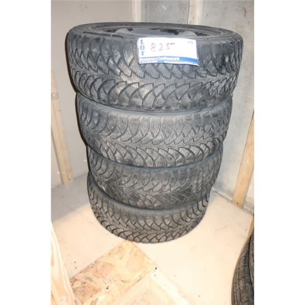 PNEU D'HIVER AVEC JANTES NORDMAN-4 205/55 R16