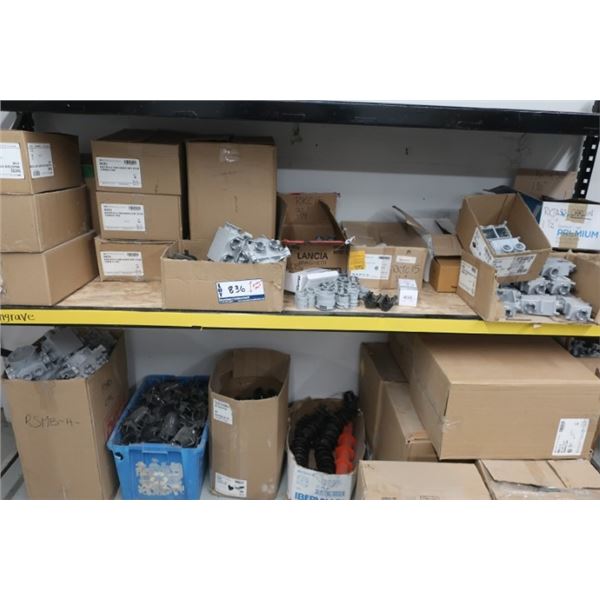 LOT: PRODUITS ASST (BOÎTES DE JONCTION & RACCORDS EN PLASTIQUE)