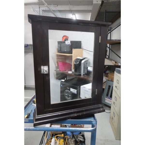 ARMOIRES À PHARMACIE AVEC MIROIR 21.5"x5.5"x27.5"