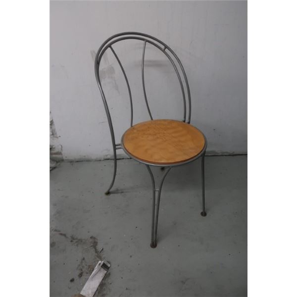 CHAISE MÉTAL/BOIS