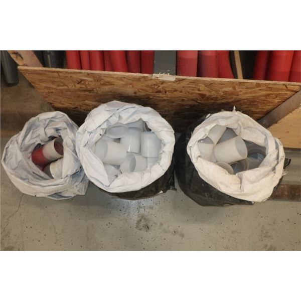 LOT DE PFC030 3" PE COUPLING PUSH FIT SUPERDUCT