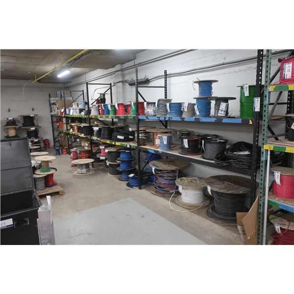 SECTION DE RACKING  96 x30 x96  -2 TABLETTES AVEC BOIS (VIDE)