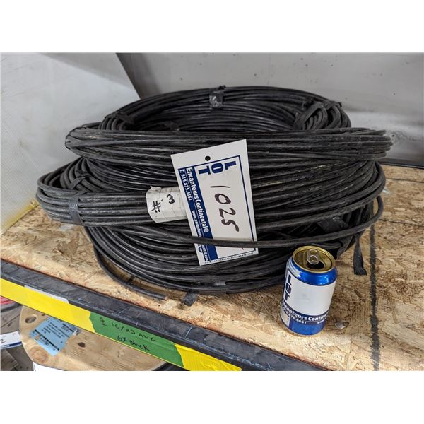 FILS 1C/#3 AWG NOIR ASST