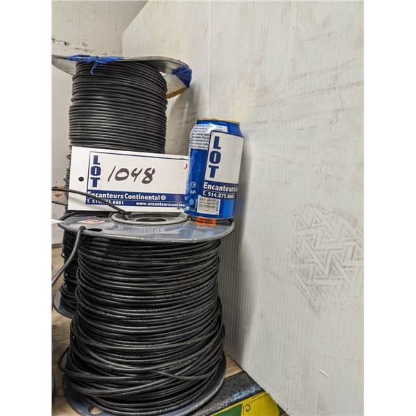 BOBINE DE FIL 12 AWG NOIR