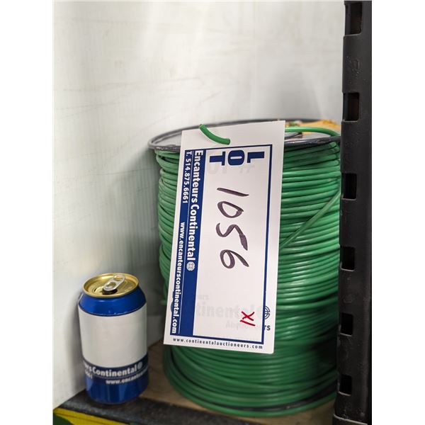 BOBINE DE FIL 10 AWG VERT