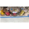 Image 1 : LOT: 5 BOBINES DE FILS ASST