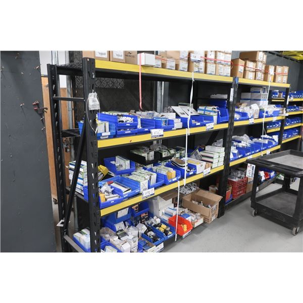 SECTION DE RACKING 72"x24"x72" 4-TABLETTES AVEC GRILLAGE (VIDE)