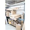 Image 1 : RACKING 96"x30"x96" 1-TABLETTE AVEC BOIS (VIDE)
