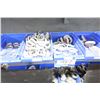 Image 3 : LOT: BAGUES EN PLASTIQUE ASST