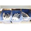 Image 2 : LOT: COUPS EN PVC ASST