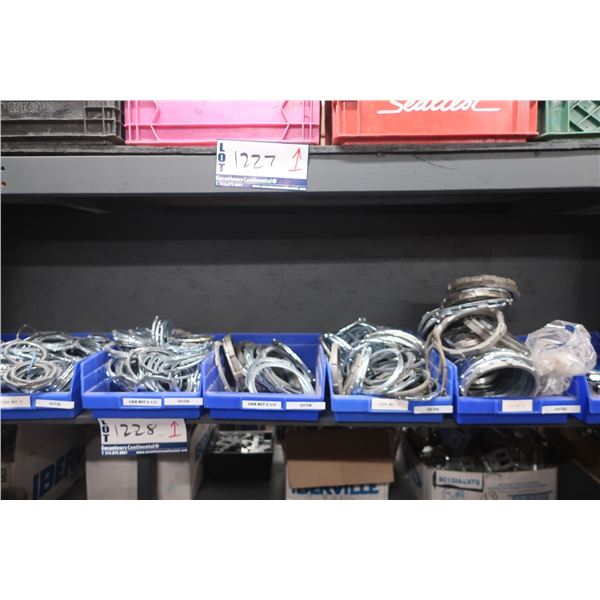 LOT: LOCK NUT ASST