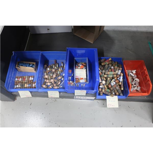 LOT: 190+  FUSIBLES ASST (.25 60 AMP)