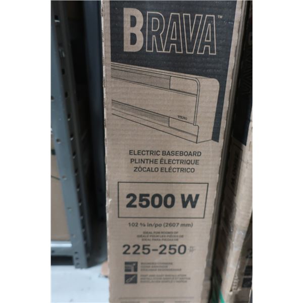 CHAUFFAGE PLINTHE 2500 W STELPRO BRAVA 225-250sqft 102 3/8"