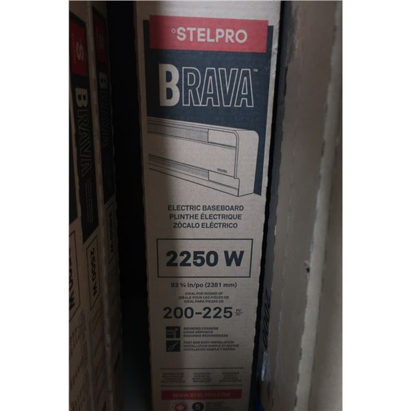 CHAUFFAGE PLINTHE 2250 W STELPRO BRAVA 225-225sqft 93.75"