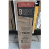 Image 1 : CHAUFFAGE PLINTHE 750 W STELPRO BRAVA 50-75sqft 37 3/8"