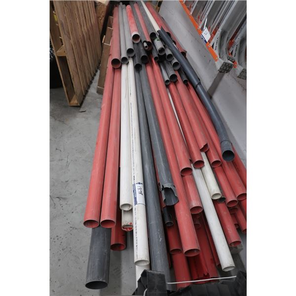 LOT DE CONDUITS EN PVC ASST