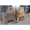 Image 1 : LOT: 4 SUPPORTS EN BOIS