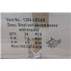 Image 1 : BTE DE 24pcs STEEL VOLT DEVICE BOXES WITH BRACKETS #1204-LSSAX