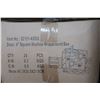 Image 1 : BTE DE 24pcs 4" SQUARE SHALLOW WRAPAROUND BOX #52151-KSSX