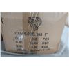 Image 1 : BTE DE 250pcs ATTACHES POUR CABLES 1"