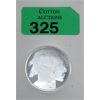 Image 1 : 1 Oz .999 Silver Indigenous/Buffalo Round 