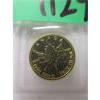Image 2 : 1/10 Oz .9999 Fine Gold 2013 Canada Maple Leaf Coin
