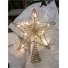 Image 1 : 24 New Illuminated Star Tree Toppers