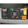 Image 1 : CAT 18V Hammer Drill & Impact Driver Combo Kit 