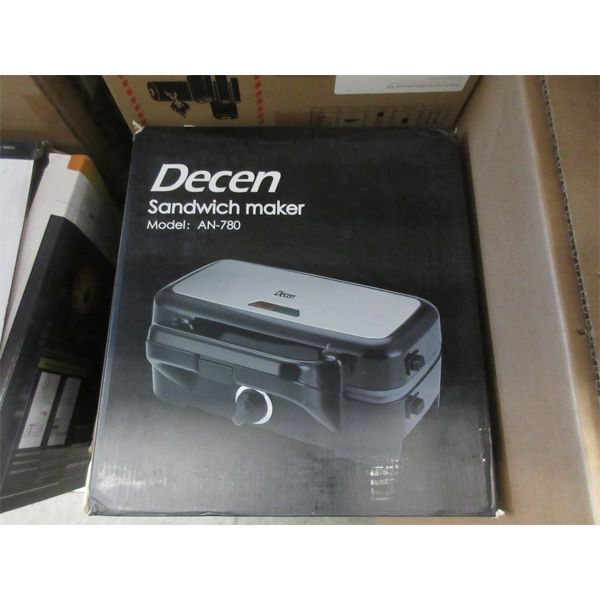 New Decen 3-in-1 Sandwich Maker - Model: AN-780