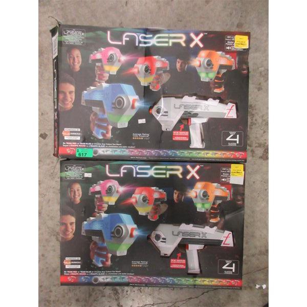 2 Laser X 4 Packs - Open Box 