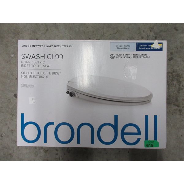 Brondell Swash CL99 Bidet Toilet Seat 