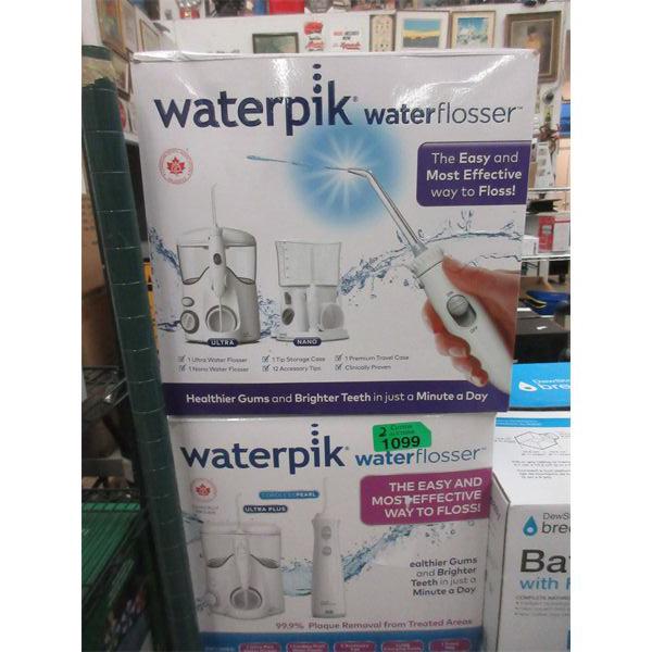 2 Waterpik Water Flosser Twin Pack - Open boxes