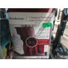 Image 1 : Red Plaid Brookstone Heated Throw  - Open Box