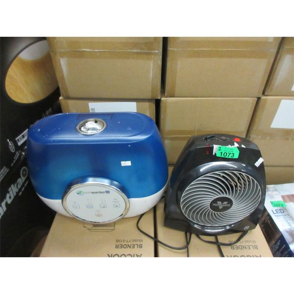 Pureguardian Humidifier & Vornado Heater