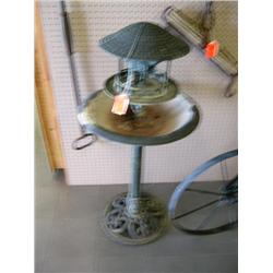 Metal Birdbath