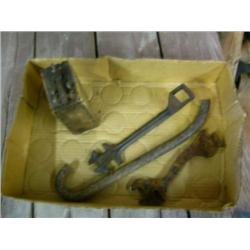 Box of Vintage Car Tools