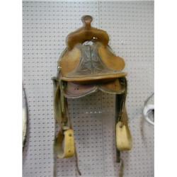 Childs Leather Pony Saddle