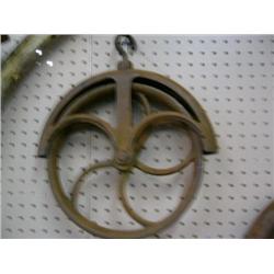 12" Metal Barn Pulley
